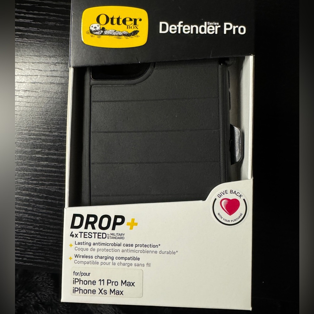 OEM Otterbox Defender - Black with Belt Clip